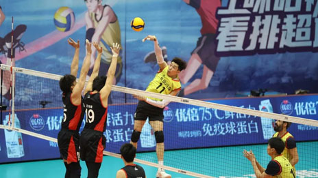 十戰(zhàn)全勝！我們是冠軍！ 北汽男排勇奪2020-2021賽季中國男排超級聯(lián)賽冠軍